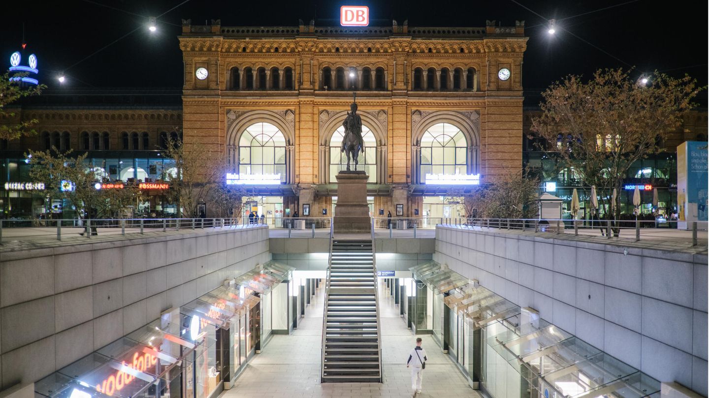 Der Hauptbahnhof von Hannover