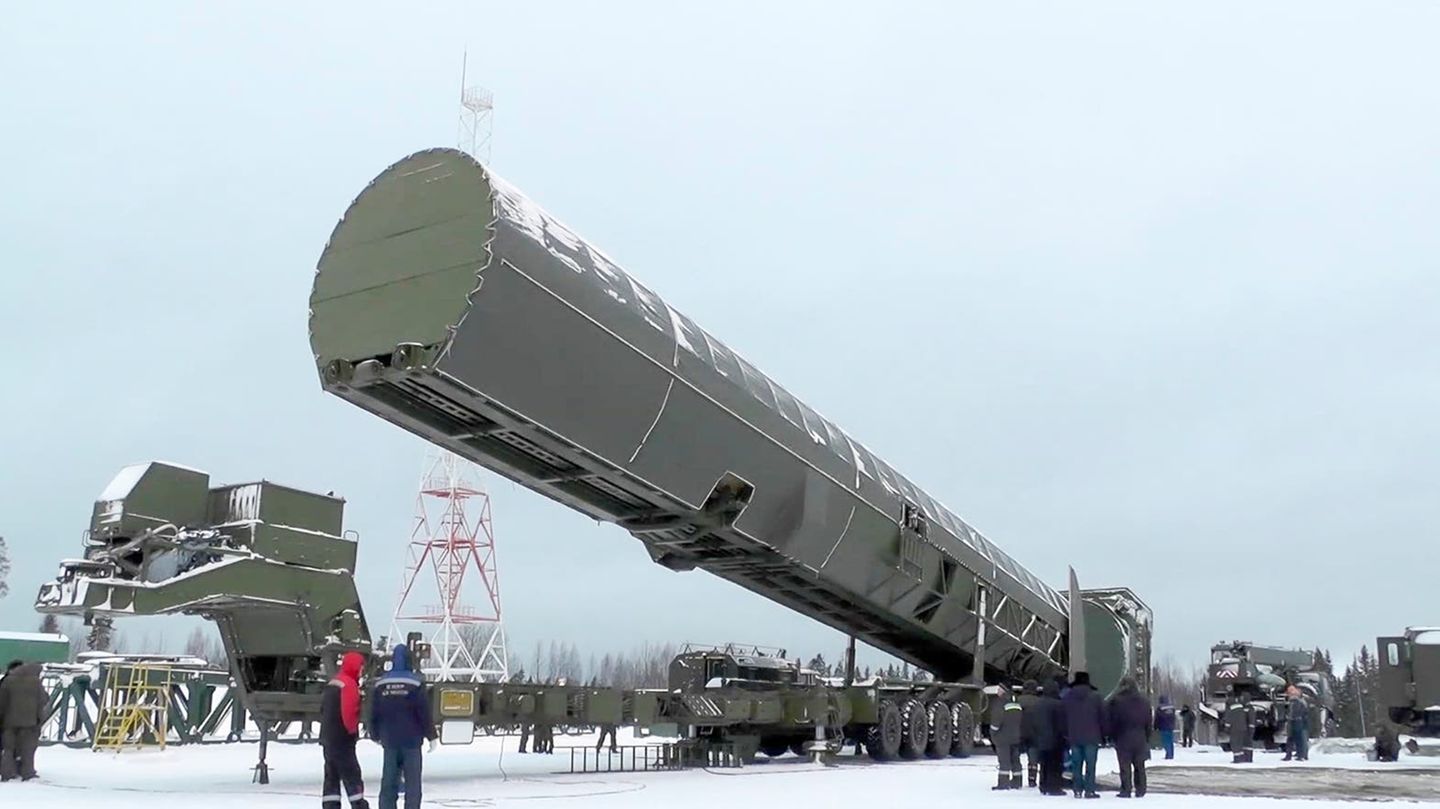 Die Sarmat RS-28 steht kurz vor der Indiensstellung