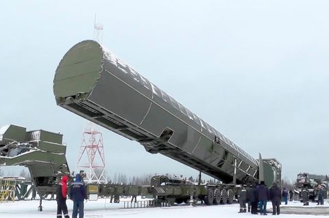 Die Sarmat RS-28 steht kurz vor der Indiensstellung