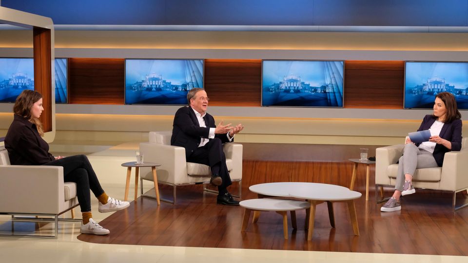 Armin Laschet bei Anne Will