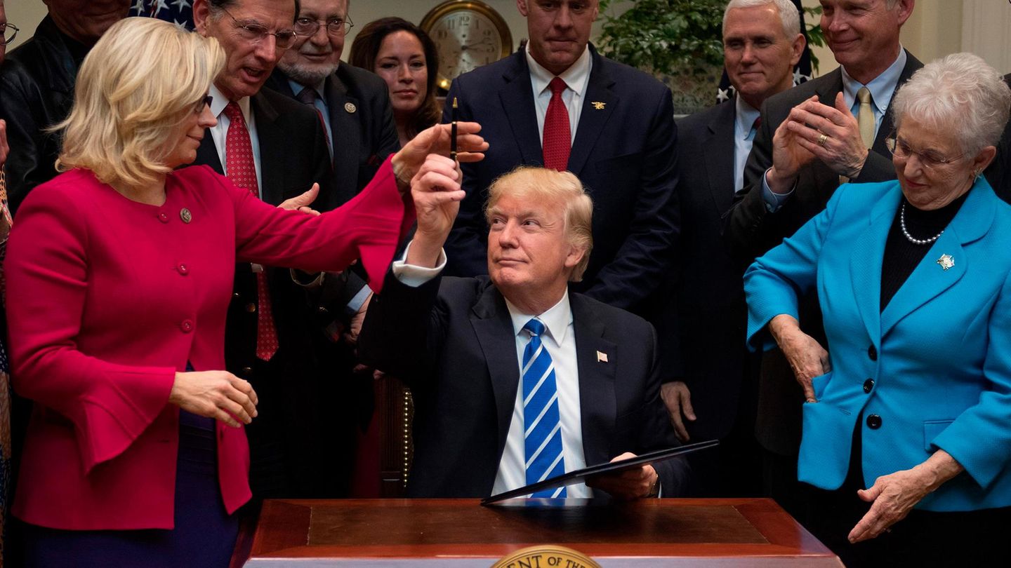 Liz Cheney und Donald Trump