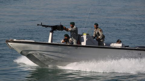Iranisches Armee-Schnellboot