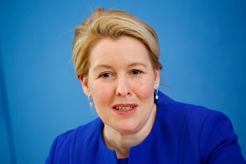 Bundesfamilienministerin Franziska Giffey (SPD)