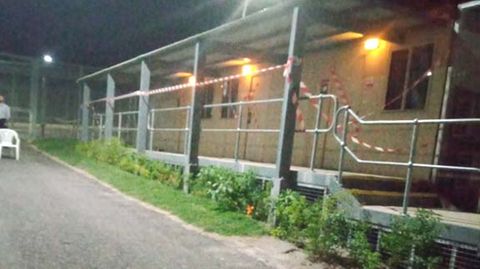 In diesem Lagerkomplex im Yongah Hill Detention Center wurde der Tunnel entdeckt.