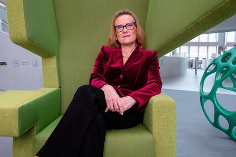 Belen Garijo, spanische Medizinerin und stellevertretende Vorstandsvorsitzende von Merck in Darmstadt. Ab 1. Mai 2021 wird sie den Vorsitz der GeschŠftsleitung Ÿbernehmen. Sie ist dann die einzige Frau an der Spitze eines DAX-Konzerns. ©BerndHartung/Ag...
