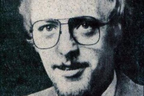 Auf einem Schwarzweiß-Foto ist Herbert K. zu sehen, er trägt Bart und Brille
