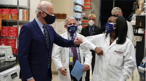 Biden trifft Corbett