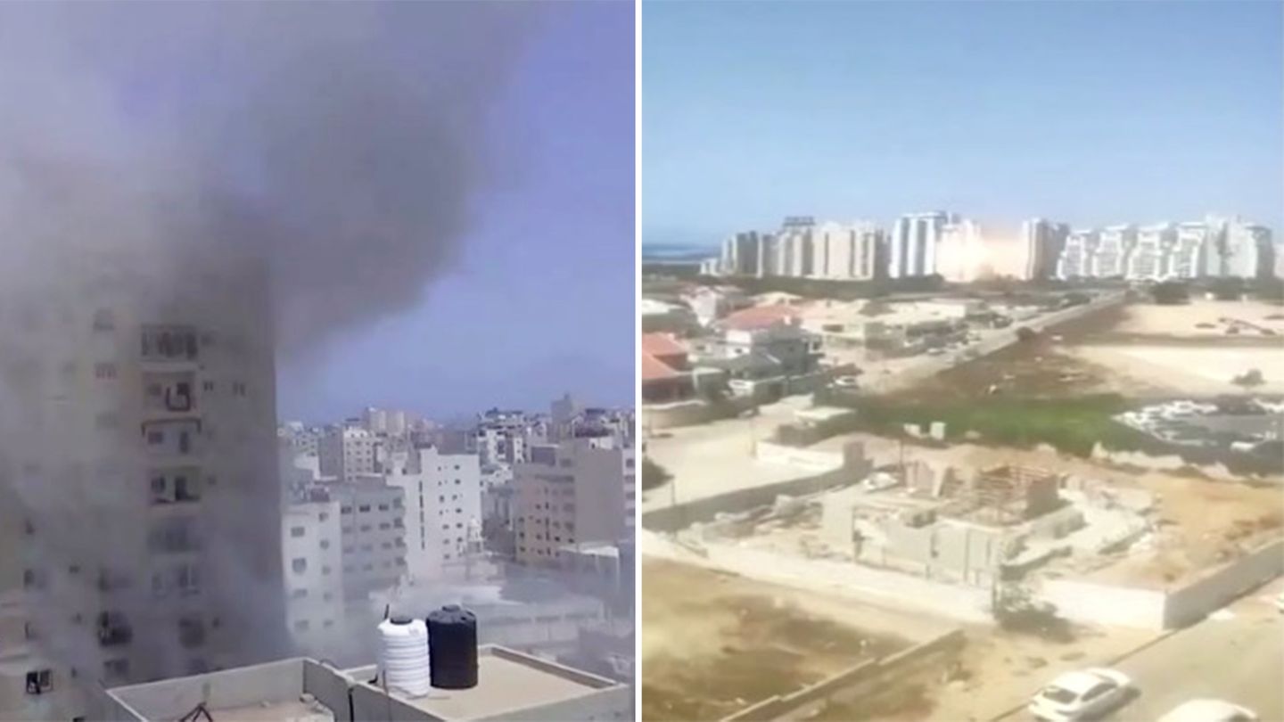 Israel Extends Attacks on Gaza After Sustained Rocket Fire ...