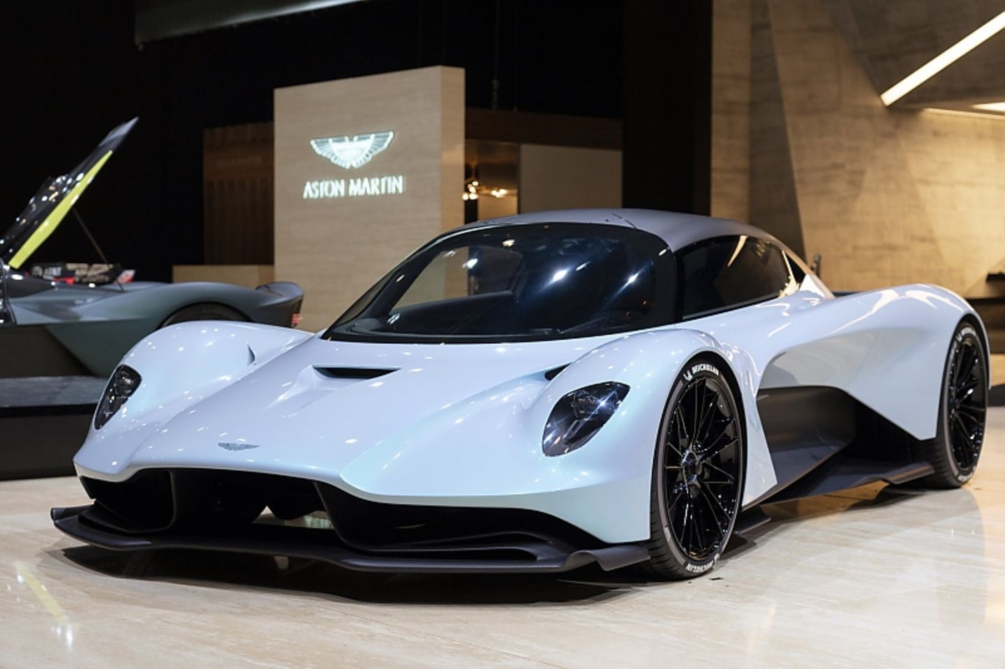 Der Aston Martin Valhalla (hier als Konzeptauto) soll ebenfalls elektrifiziert werden
