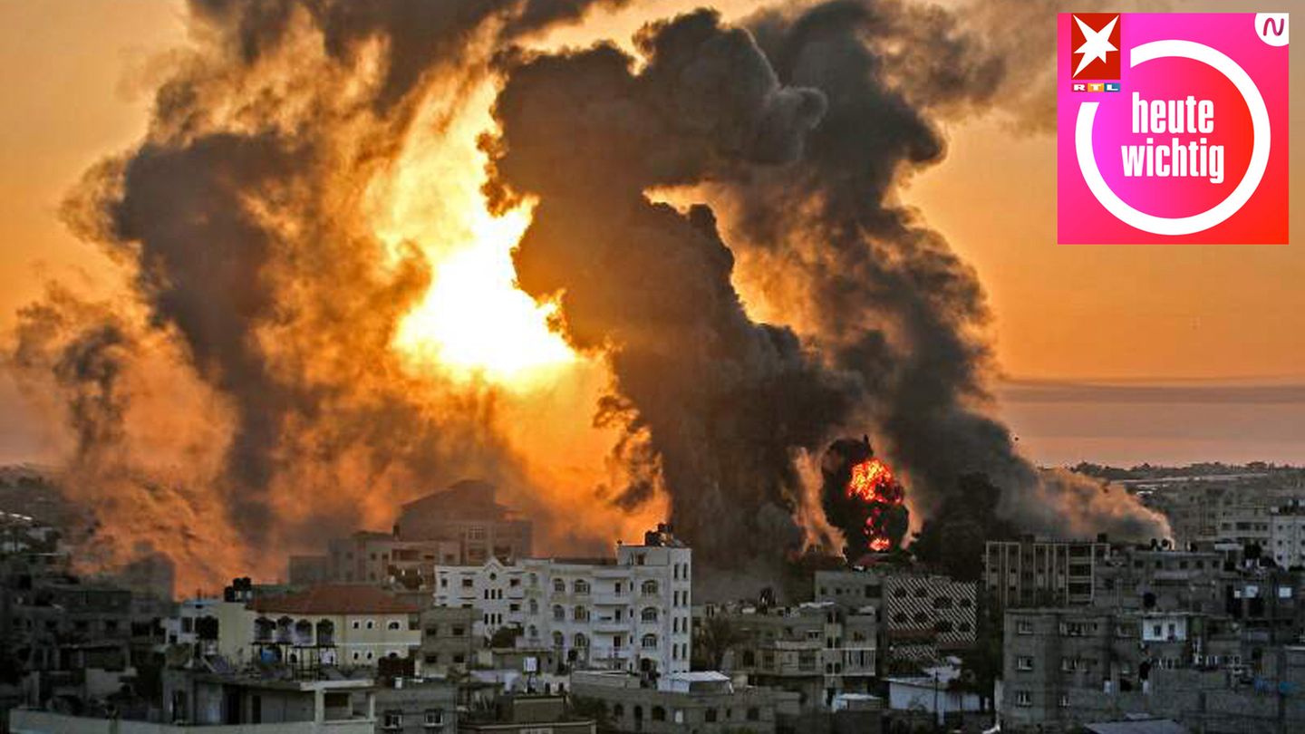 Militante Palästinenser im Gazastreifen haben Hunderte Raketen auf Israel abgefeuert, die israelische Armee reagierte ihrerseits mit Luftangriffen