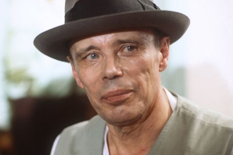 Joseph Beuys mit Filzhut