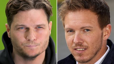 Die Trainer der Pokalfinalisten: Edin Terzic (BVB), Julian Nageslamm (RB Leipzig)