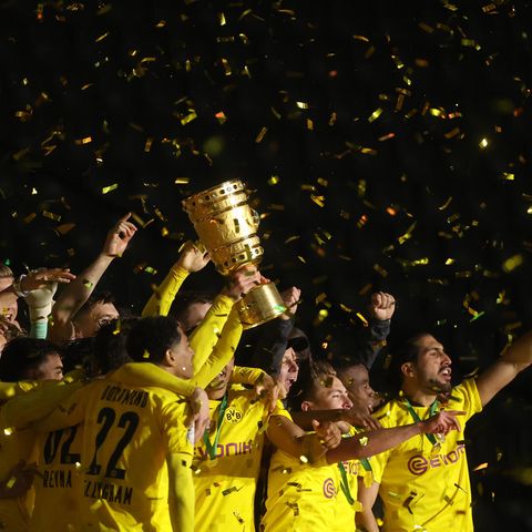 BVB nach Pokalsieg