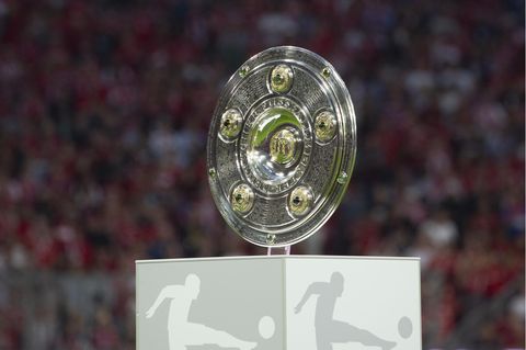 Trophäe der Fußball-Bundesliga: die Meisterschale