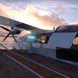 Der Seagilder kann von jedem Pier aus starten. Zum  Aufladen benötigt er allerdings einen entsprechenden Stromanschluss.