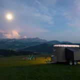 Insel auf Rädern, der "Rausschwärmer"