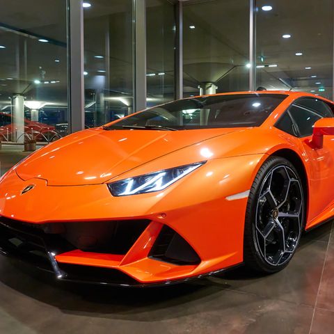 Traum vieler Autofans: ein Lamborghini Huracan (Archivbild)