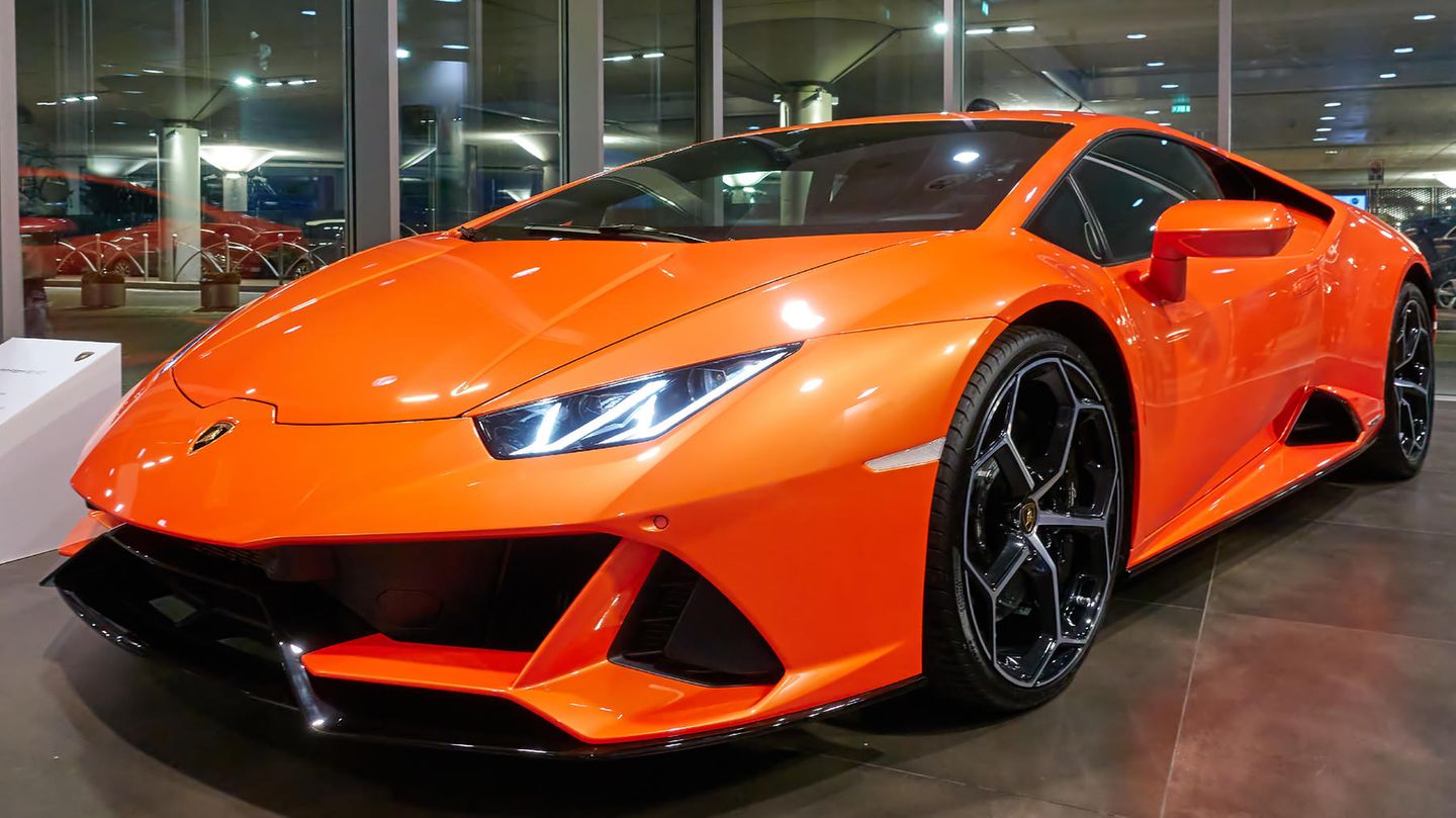 Traum vieler Autofans: ein Lamborghini Huracan (Archivbild)