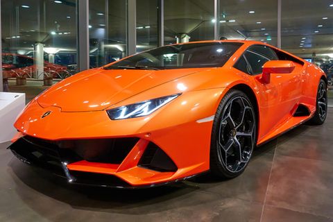 Traum vieler Autofans: ein Lamborghini Huracan (Archivbild)