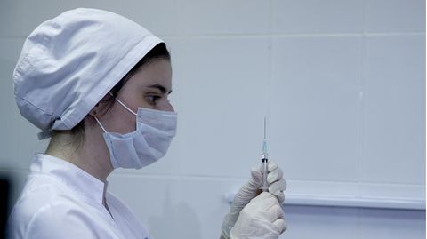 Impfung mit Sputnik V in Russland
