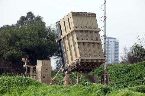 Eine Starterbatterie in der Nähe von Tel Aviv.