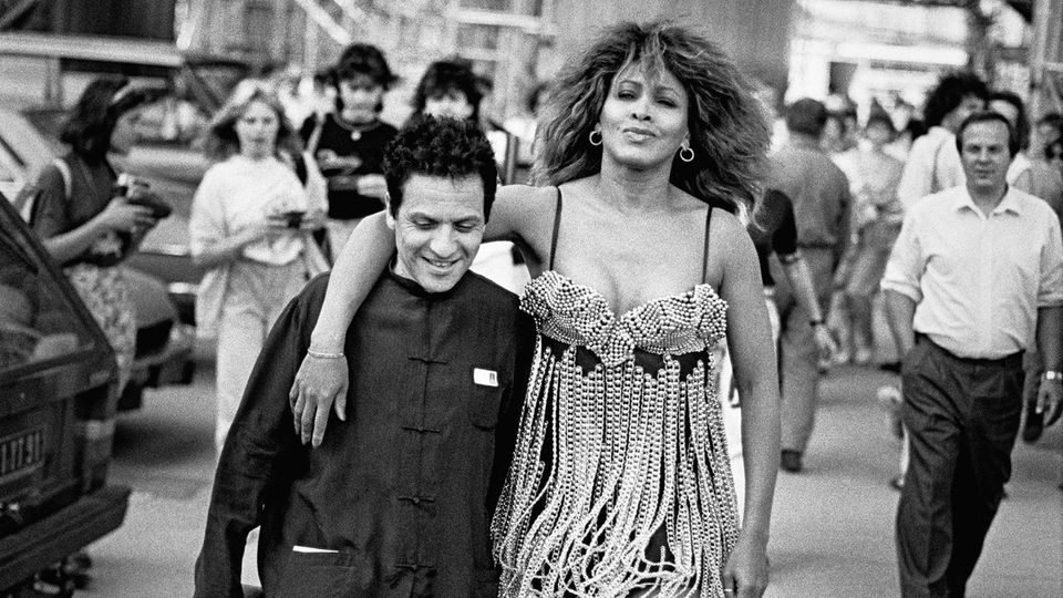 Azzedine Alaïa & Tina Turner, Paris, 1989