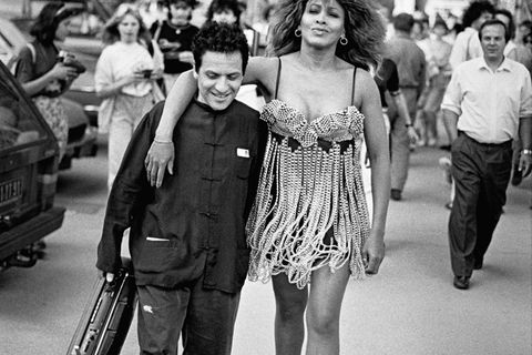 Azzedine Alaïa & Tina Turner, Paris, 1989