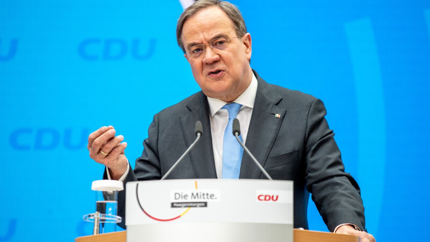Armin Laschet, Kanzlerkandidat der CDU