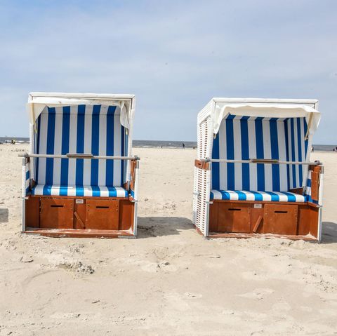 Strandkörbe in St. Peter Ording