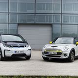 Vergleich BMW i3 gegen Mini Cooper SE