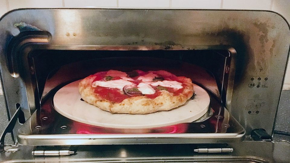 Blick in den Pizzaiolo-Ofen