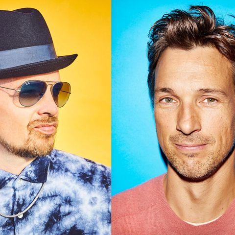 Zugeschaltet aus Hamburg: Jan Delay, 45. Aus München spricht: Florian David Fitz, 46