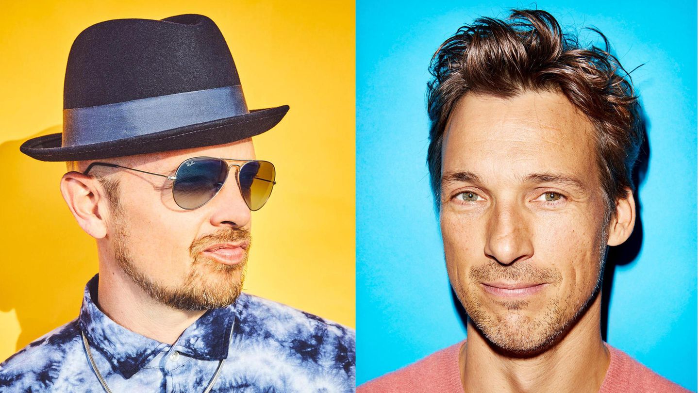 Zugeschaltet aus Hamburg: Jan Delay, 45. Aus München spricht: Florian David Fitz, 46