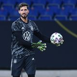 Tor: Kevin Trapp (Eintracht Frankfurt), 30 Jahre, 0 Tore - 1. Länderspiel: 2017 gegen Dänemark (1:1)