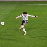 Angriff: Leroy Sané (FC Bayern München), 25 Jahre, 6 Tore - 1. Länderspiel: 2015 gegen Frankreich (0:2)