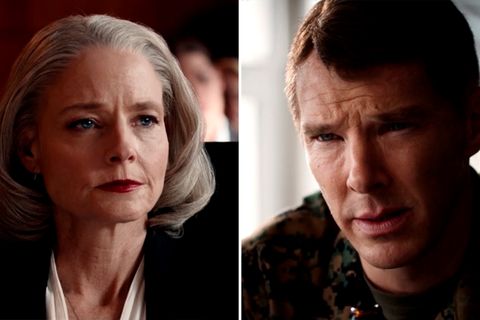 Jodie Foster und Benedict Cumberbatch in "Der Mauretanier"