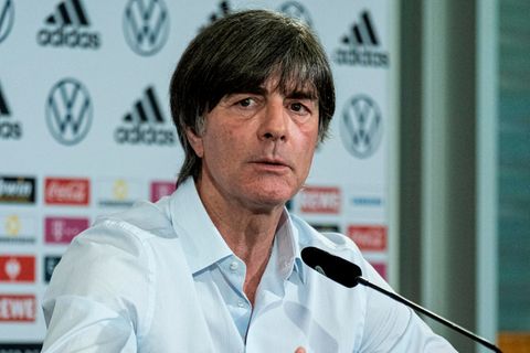 Jogi Löw während der Vorstellung des Kaders für die EM 2021