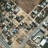 Satellitenaufnahme aus dem Gaza-Streifen