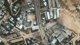 Satellitenaufnahme aus dem Gaza-Streifen.