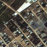 Satellitenaufnahme aus dem Gaza-Streifen