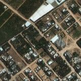 Satellitenaufnahme aus dem Gaza-Streifen
