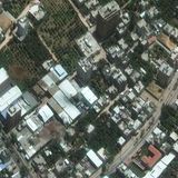 Satellitenaufnahme aus dem Gaza-Streifen