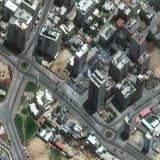 Satellitenaufnahme aus dem Gaza-Streifen