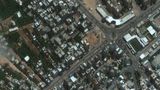 Satellitenaufnahme aus dem Gaza-Streifen