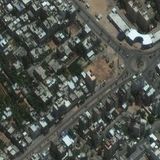 Satellitenaufnahme aus dem Gaza-Streifen