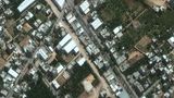 Satellitenaufnahme aus dem Gaza-Streifen