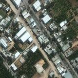 Satellitenaufnahme aus dem Gaza-Streifen