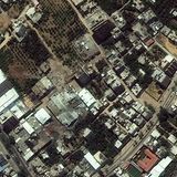 Satellitenaufnahme aus dem Gaza-Streifen