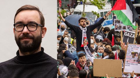 Dr. Dr. Peter Ullrich (l.): "Wenn ein aufgepeitschter Mob vor eine Synagoge zieht, muss ganz klar eingegriffen werden"