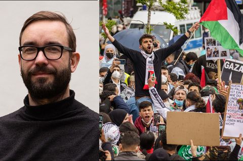 Dr. Dr. Peter Ullrich (l.): "Wenn ein aufgepeitschter Mob vor eine Synagoge zieht, muss ganz klar eingegriffen werden"